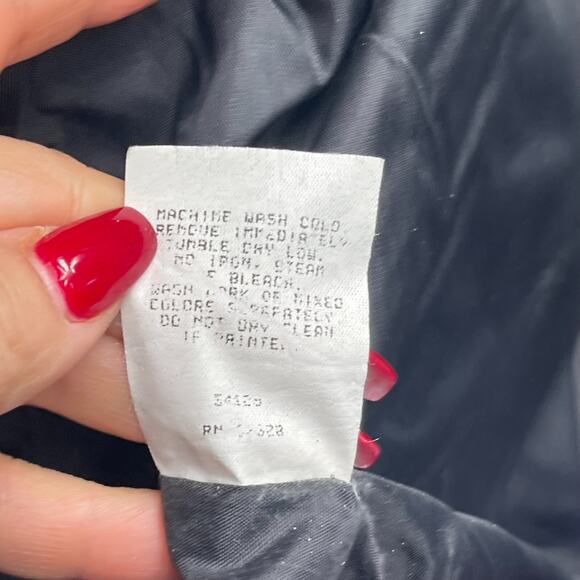 Vintage 80s Swingster Zip Up Jacket Kevin Grubb 37 Sz M Timber Wolf Racing USA - Picture 10 of 11